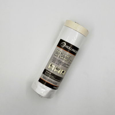 Пленка укрывная на малярной ленте RollingDog «2в1» 80499